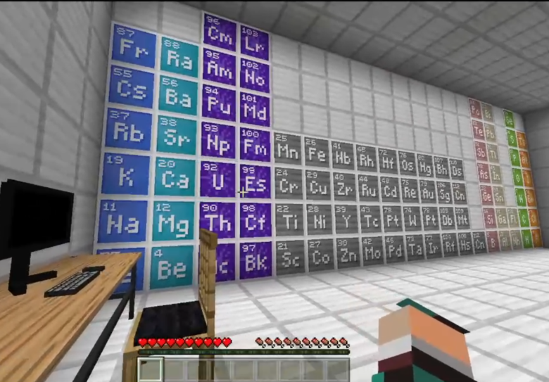 マイクラ 化合物作成器を使って水 H2o や塩 Nacl 塩化ナトリウム を作成する科学実験ワールドで遊びましょう Worth2know Com